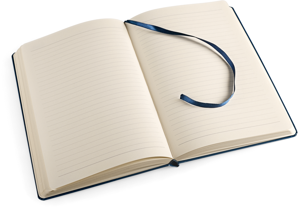 Open Blank Notebook 